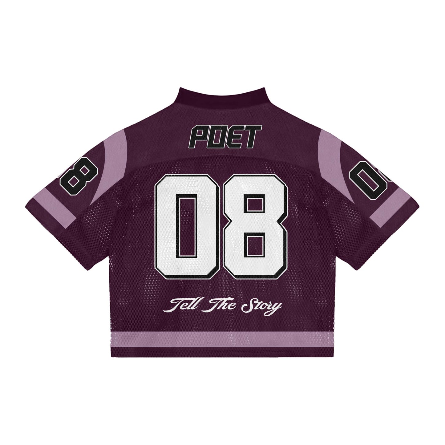 Poet' Mesh Cropped Jersey